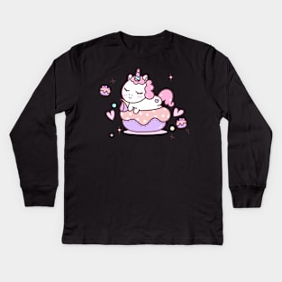 unicorn Kids Long Sleeve T-Shirt